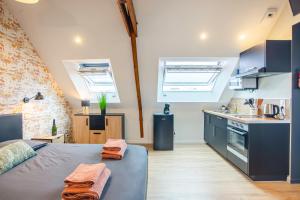 Appartements Studios Neufs -Tout Confort - Lorient Centre : photos des chambres