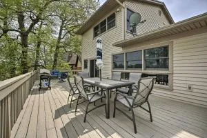 Pet-Friendly Grass Lake Retreat with Game Room! - Tipton