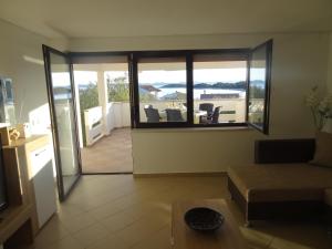 Ilsad apartments, Apartment with pool 80 meters from se, Sea view from balcony
