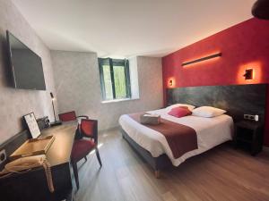 Hotels Logis Hostellerie la Chaumiere : photos des chambres