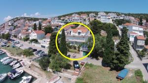 Apartment in Tisno with sea view balcony air conditioning WiFi 48744