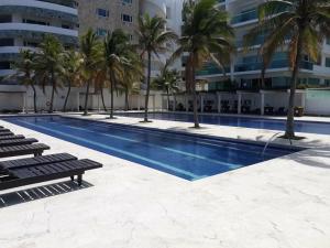 Cartagena la Boquilla amobaldo vista directa al mar a pocos pasos de playa