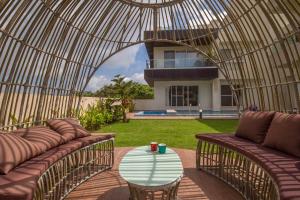 Villa Azul by StayVista, offering A snooker table, Terrace, Swimming pool & A spacious lawn with a charming gazebo for a perfect getaway