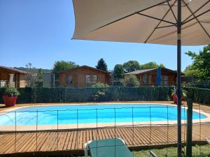 Chalets L'escale en Dordogne : photos des chambres