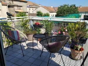 Appartements Charming Duplex with Terrace Historical City Center : photos des chambres