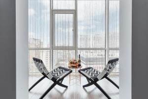 White Apartment in 12 Floor