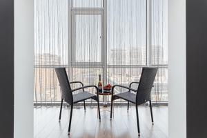 Grey Apartment in 14 floor