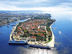Apartment in Kožino with sea view, terrace, air conditioning, WiFi (4262-2) 