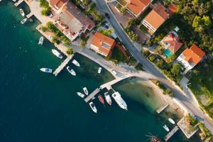 Apartment in Kampor with sea view, balcony, air conditioning, WiFi (4838-2)