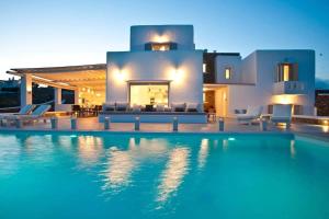 Luxury Villa Panormos Beach Myconos Greece