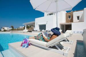 Luxury Villa Panormos Beach Myconos Greece