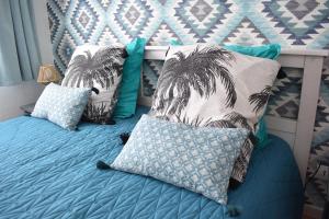 Appartement climatisé look industriel avec piscine à la plage