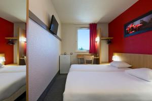 Enzo Hotels Nancy Frouard by Kyriad Direct : Chambre Lits Jumeaux