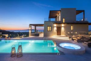 Kymo Instyle Villa - Sea view Private pool Jacuzzi Heraklio Greece