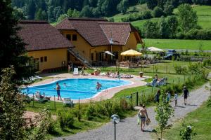 4 stern bungalow Happy Camp Mobile Homes in Camping Bella Austria Sankt Peter am Kammersberg Österreich