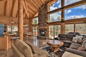 Spacious, Luxe Cabin with Mtn Views, Sauna and More! - Villa Grove