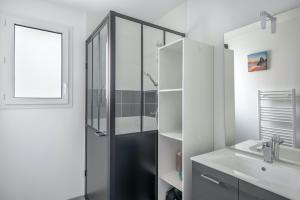 Maisons de vacances Maison moderne pour 7 personnes a Saint-Michel-Chef-Chef : photos des chambres