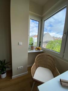 Himmelbett-Studio über Düsseldorf, neu