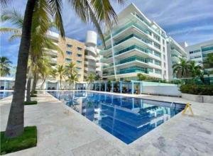 Cartagena primera línea de playa azul frente al mar