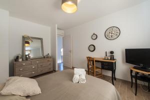 Villas Villa Deidiere 6pers/piscine/petanque/clim : photos des chambres