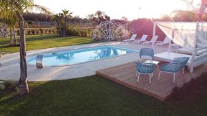 Trullo TerraNostra villa con piscina Torre San Giovanni