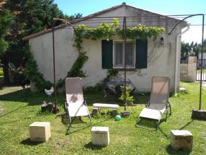 Maisons de vacances Atelier Benjaminte : photos des chambres