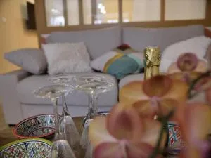 Plage à 50m Appartement Rêves de plage Villa Les Bains de Mers - كرييل-سور-مير