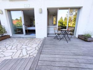 Maisons d'hotes Les Digues Vauban : Chambre Double Deluxe - Vue sur Mer