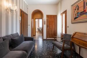 Ca’ Pesaro rooftop terrace apartment.