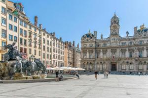 Appartements Nice studio in the heart of the Presqu'ile in Lyon - Welkeys : photos des chambres