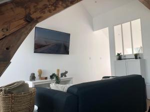 Appartements Nouveau ! Appartement loft hyper centre Bayeux : photos des chambres