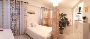 Appartements Grand studio, super equipe, 2 pas du centre-ville 