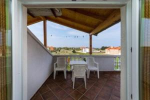 Apartment in Zaton (Zadar) with sea view, terrace, air conditioning, Wi-Fi (4814-1)