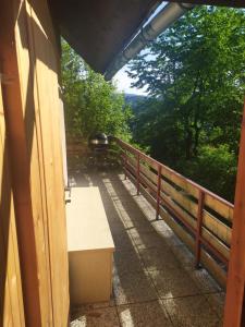 Chata na Poskle u lesa s výhledem