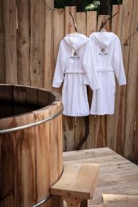 Maisons de vacances Bain de foret - Lodges Cosy & Spa : photos des chambres