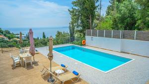 PRIVATE POOL apartment Zeus 1 Corfu Greece