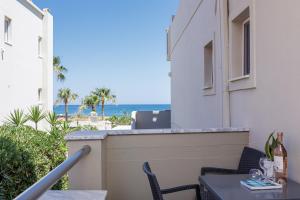 Deluxe Double Room with Side Sea View room in Adele Riva