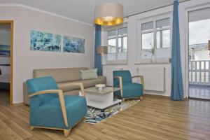 Ferienwohnung mit Balkon, gratis Nutzung vom AHOI Erlebnisbad und Sauna in Sellin - Haus Strandeck FeWo 07