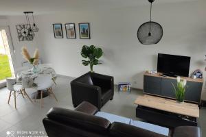 Maisons de vacances Au gite d'oye - Gite neuf proche de la plage : photos des chambres