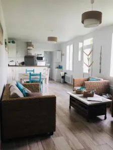 La Longère à la Mer 6 pers 3 chambres grand jardin clôt a Fort-Mahon-Plage - 马翁普拉日堡