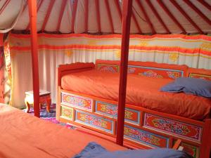 Tentes de luxe Yourte mongole : photos des chambres