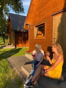 DREWNIANE DOMKI pod brzozami