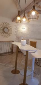 Appartements Studio villa chateau Currault : photos des chambres