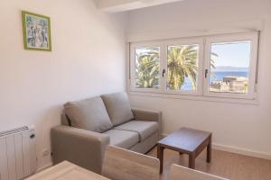 Apartamento Finisterre con vistas al mar y playa