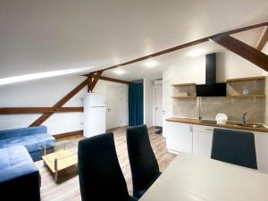 Мансардні апартаменти в центрі міста