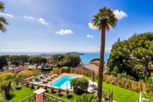 Villas Stunning seaview villa. Villefranche Sur Mer : photos des chambres