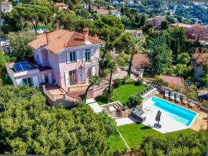 Villas Stunning seaview villa. Villefranche Sur Mer : photos des chambres