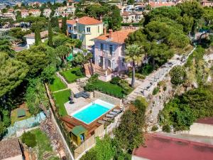 Villas Stunning seaview villa. Villefranche Sur Mer : photos des chambres