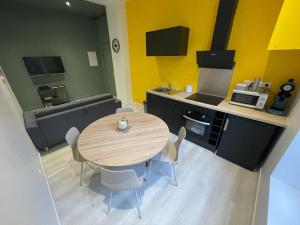 Appartements T2 Rez-de-chaussee 40 m2 Vals les bains linge de lit et de toilette non fournis : photos des chambres