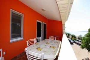 Apartment in Vir with sea view, balcony, air conditioning, Wi-Fi (4595-3)